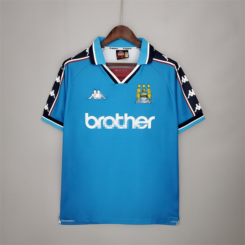 Camiseta Manchester City Home Retro 1997/99